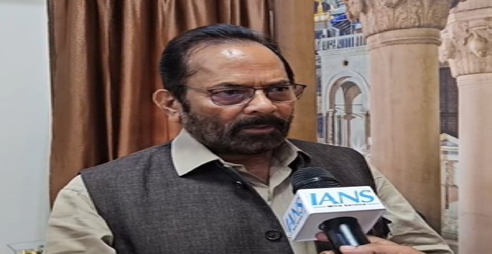 बुलडोजर कार्रवाई से समाज में सुरक्षा और भरोसा का माहौल बना : मुख्तार अब्बास नकवी