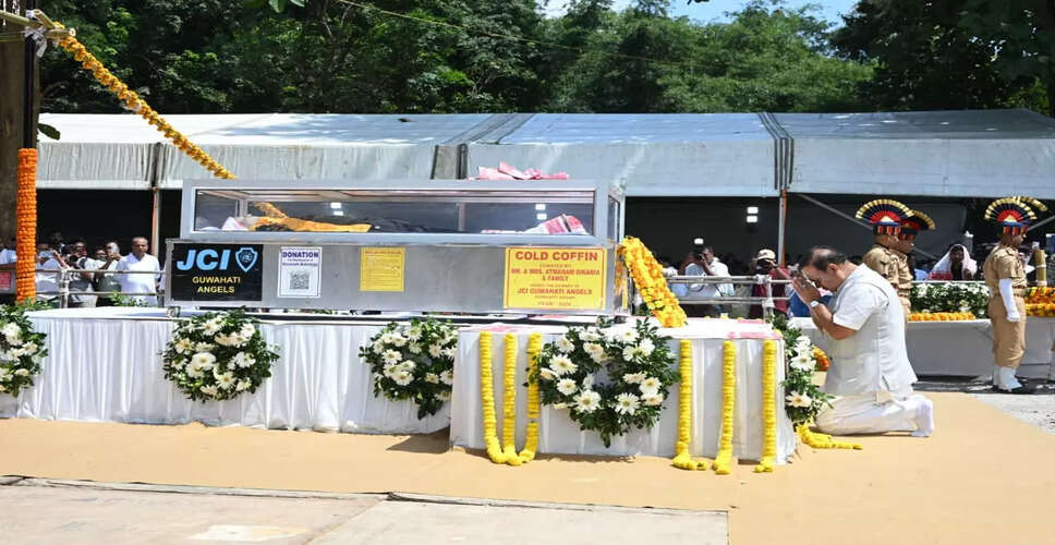 मुख्यमंत्री ने ज़ुबीन गर्ग की विरासत को संजोने का किया आह्वान