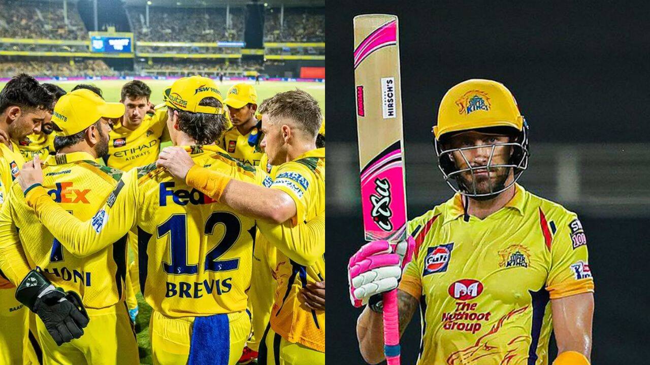 फाफ डू प्लेसिस बने CSK के नए कप्तान, टीम में आया बड़ा बदलाव