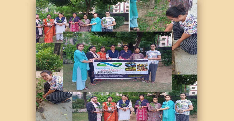 पर्यावरण संरक्षण के लिए वृक्षारोपण कार्यक्रम का आयोजन
