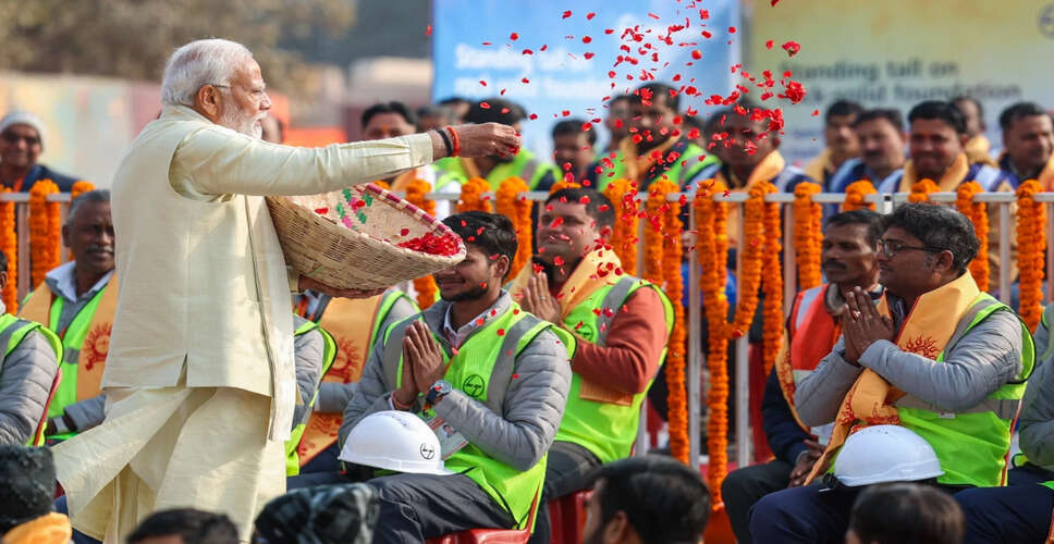 प्रधानमंत्री मोदी का अयोध्या में राम मंदिर ध्वजारोहण समारोह में शामिल होने का कार्यक्रम