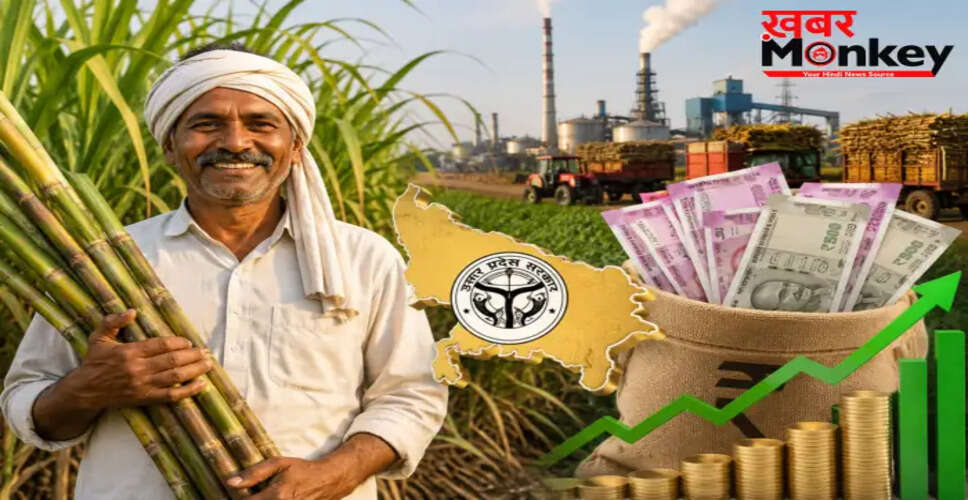 उत्तर प्रदेश में गन्ना किसानों को रिकॉर्ड 3.22 लाख करोड़ रुपये का भुगतान