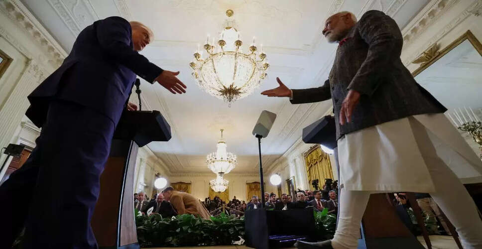 डोनाल्ड ट्रंप ने भारत के साथ व्यापार समझौते की संभावना जताई