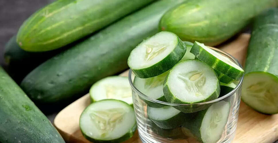खीरे के अद्भुत स्वास्थ्य लाभ: सेहत और सौंदर्य का खजाना