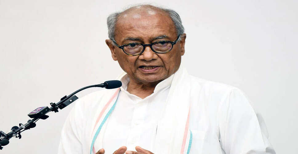 कांग्रेस सांसद दिग्विजय सिंह ने बिहार चुनाव में बूथ स्तर पर ध्यान देने का किया आग्रह