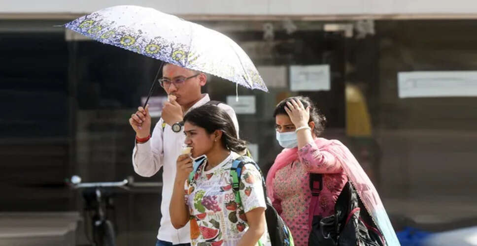 उत्तर भारत में गर्मी का प्रकोप: तापमान 45 डिग्री पार