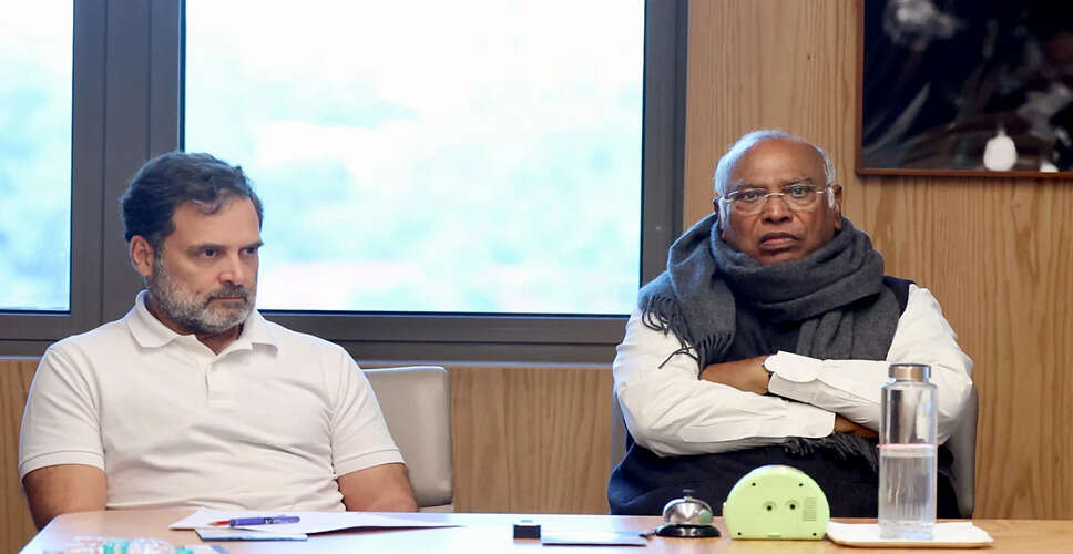 कांग्रेस की 'वोट अधिकार रैली' में मल्लिकार्जुन खरगे और राहुल गांधी का संबोधन