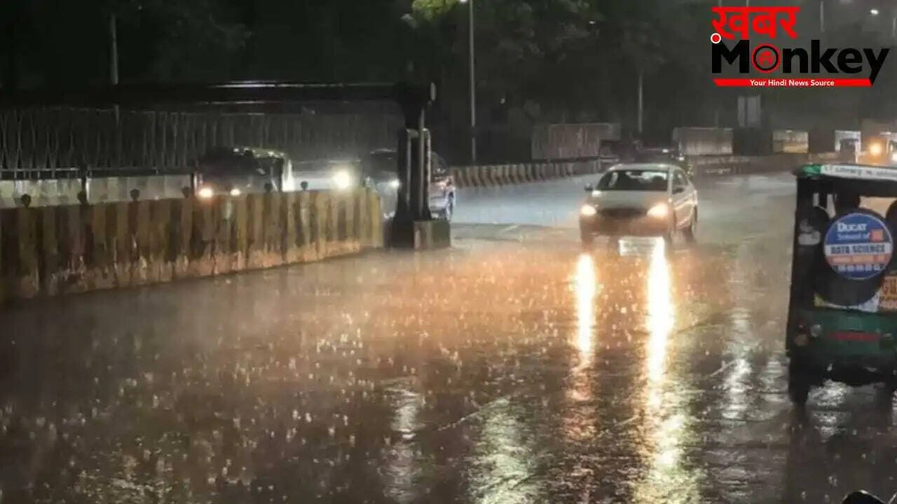 दिल्ली-NCR में मौसम में अचानक बदलाव: बारिश और ठंडी हवाओं का अनुभव