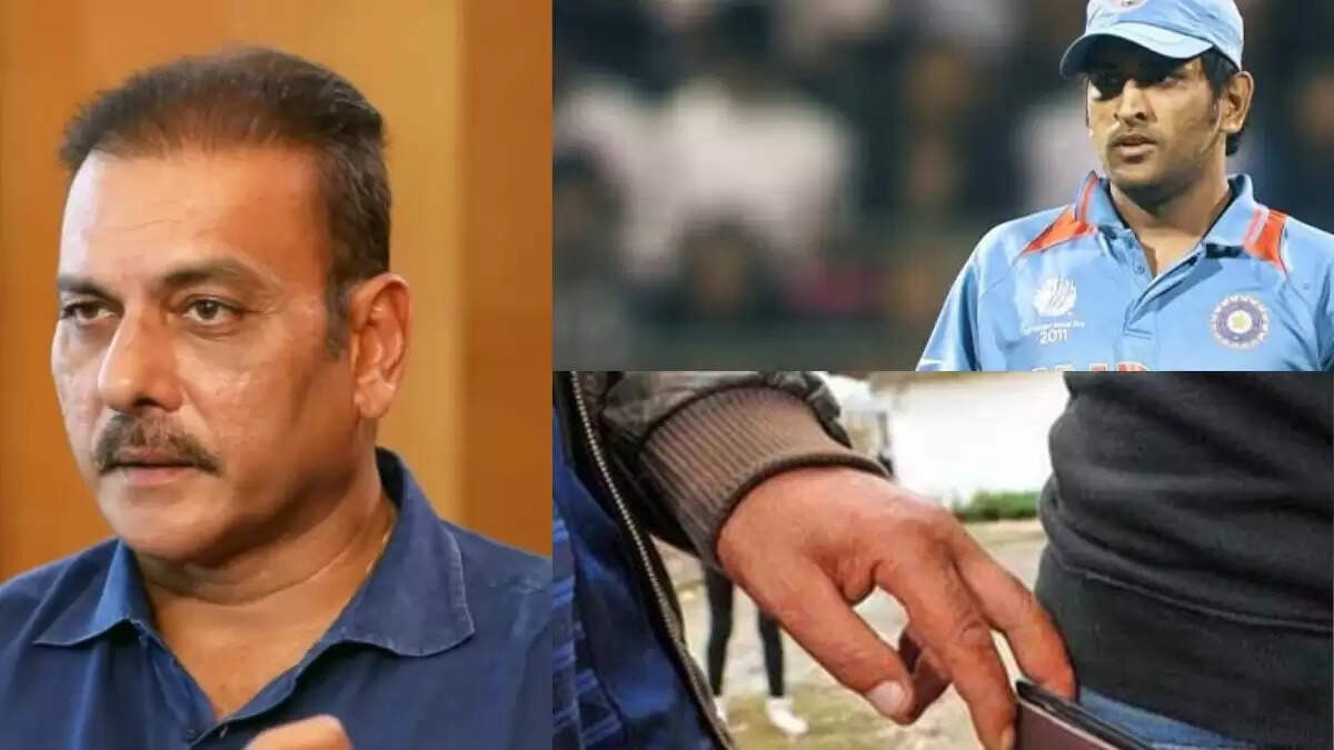 रवि शास्त्री ने धोनी को जेबकतरे से किया तुलना, जानें पूरा मामला
