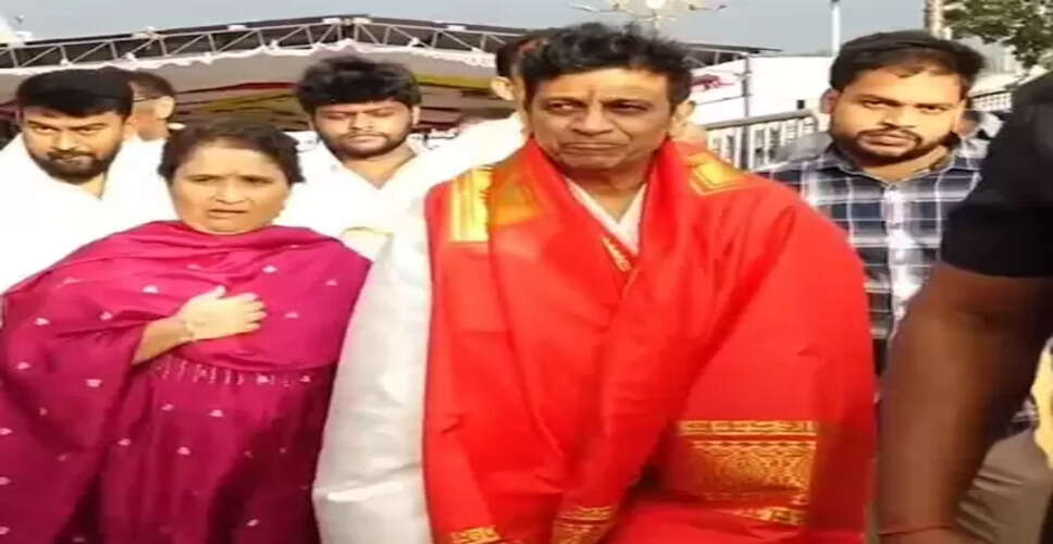 परिवार संग तिरुपति पहुंचे शिव राजकुमार, किए भगवान वेंकटेश के दर्शन