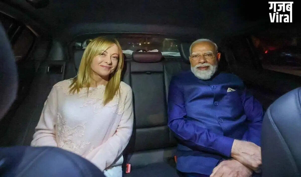 पीएम मोदी और इटली की पीएम मेलिनी की मुलाकात: तस्वीरें हुईं वायरल