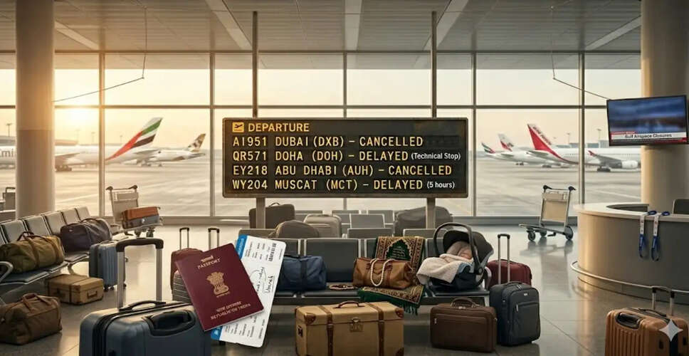 ईरान संघर्ष से हवाई यात्रा में व्यापक व्यवधान