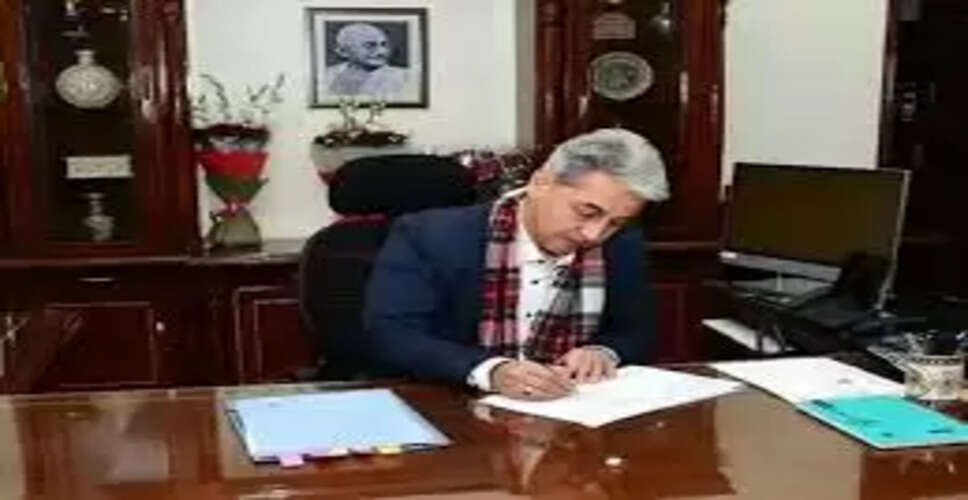 राजस्थान में प्रशासनिक बदलाव: सुधांश पंत का दिल्ली ट्रांसफर, वी श्रीनिवास होंगे नए मुख्य सचिव