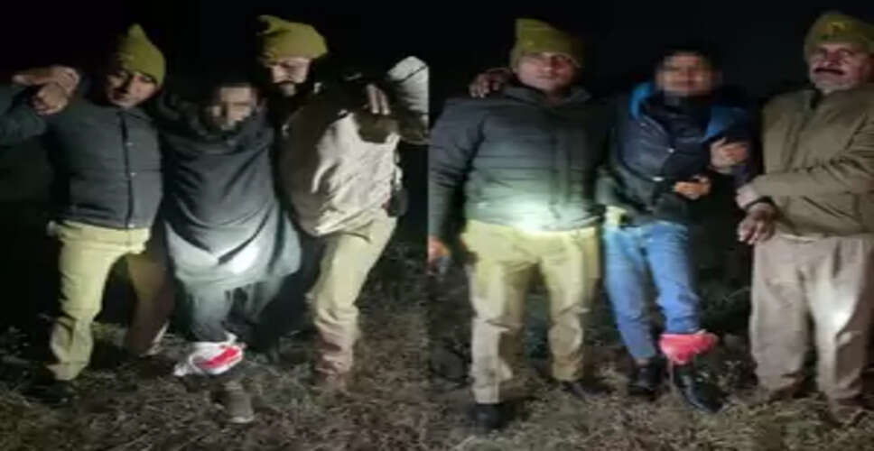 गाजियाबाद : पुलिस से हुई मुठभेड़ में दो गोकश गिरफ्तार, हथियार और गोवंश के अवशेष हुए बरामद