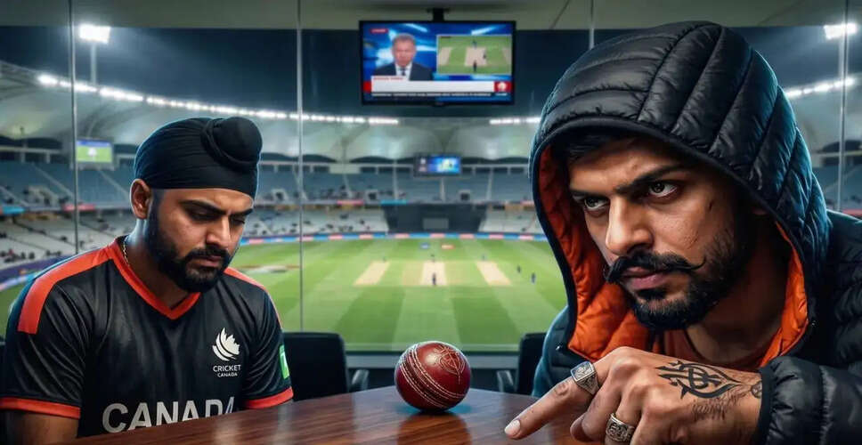 कनाडा में क्रिकेट मैच फिक्सिंग का बड़ा स्कैंडल