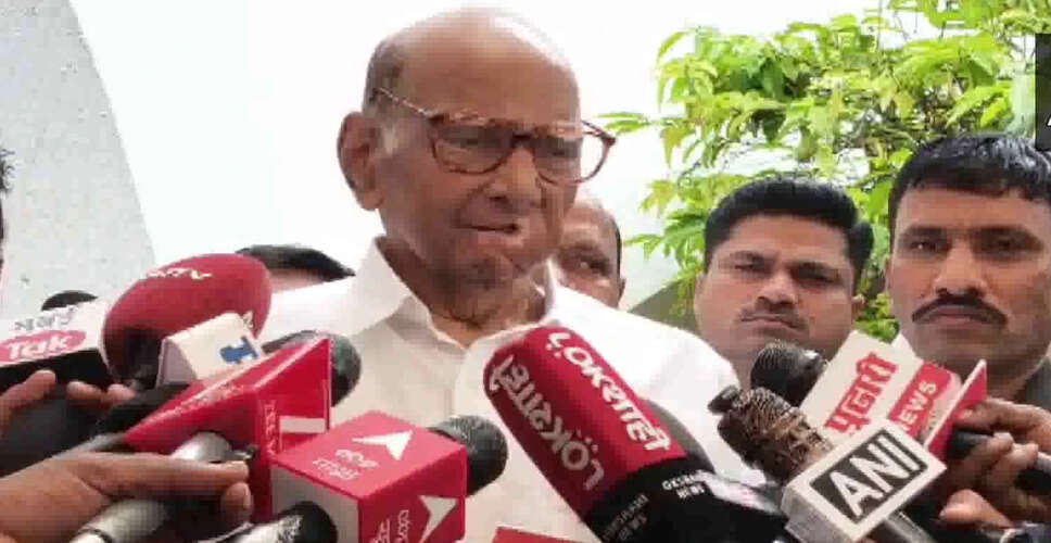 शरद पवार ने महाराष्ट्र में बारिश से प्रभावित किसानों की चिंता जताई