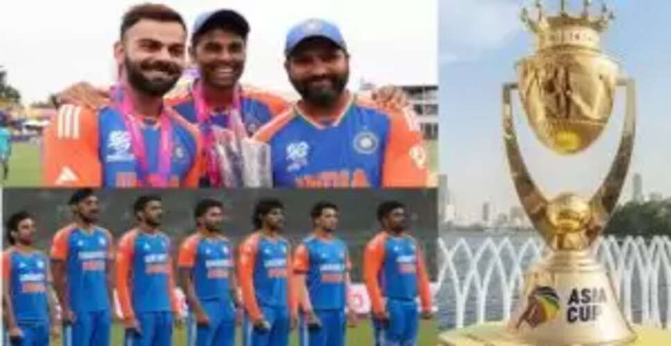 एशिया कप 2025 के लिए भारतीय टीम में 9 ऑलराउंडर्स का चयन, 5 खिलाड़ियों पर होगी चर्चा