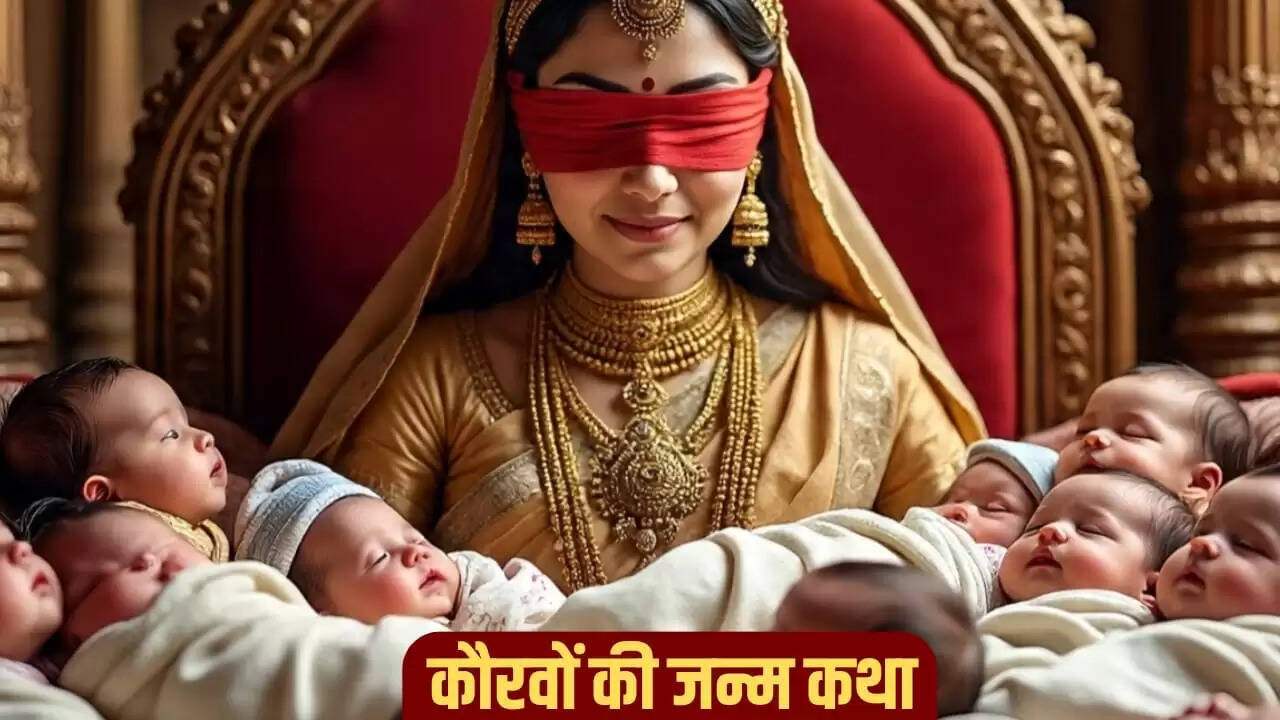 कौरवों के जन्म की रहस्यमय कथा: गांधारी के 100 पुत्र कैसे हुए?