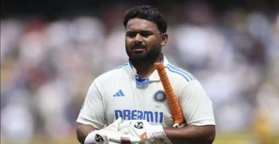 Rishabh Pant Faces Injury Scare During England Test Series Preparations