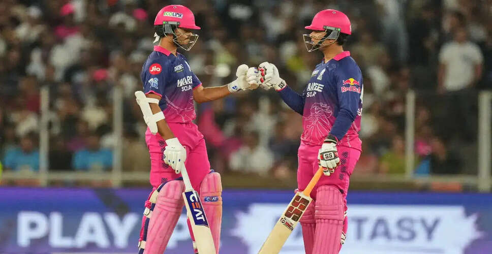 आईपीएल 2026: वैभव सूर्यवंशी और यशस्वी जायसवाल ने राजस्थान रॉयल्स को शानदार शुरुआत दी