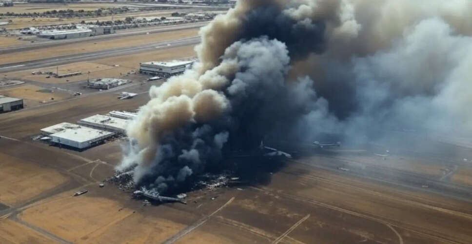 मिनेसोटा में विमान दुर्घटना से हड़कंप, धुएं का गुबार आसमान में