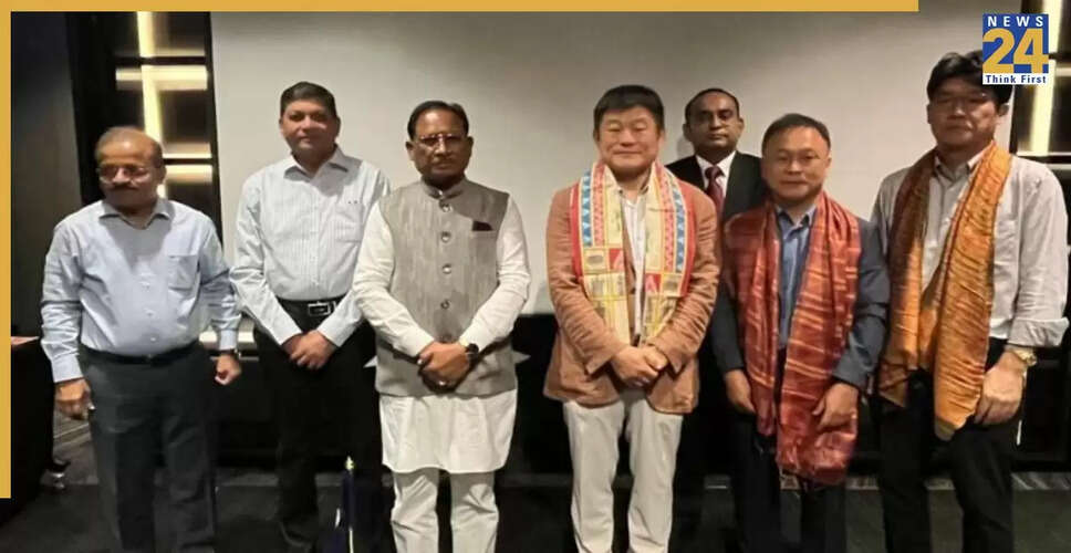 छत्तीसगढ़ में निवेश के लिए दक्षिण कोरिया की कंपनियों को आमंत्रित किया
