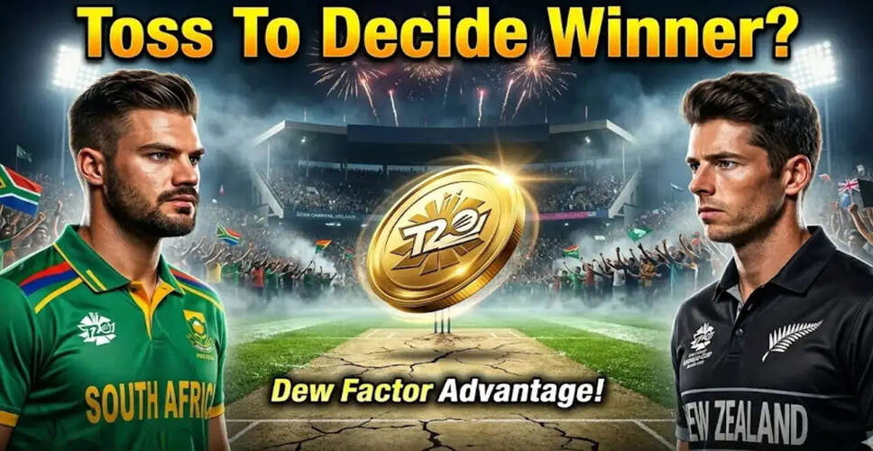 T20 विश्व कप 2026: दक्षिण अफ्रीका और न्यूजीलैंड के बीच पहले सेमीफाइनल की तैयारी