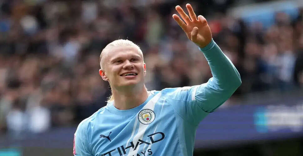 हॉलैंड के हैट्रिक से मैनचेस्टर सिटी ने लिवरपूल को 4-0 से हराया