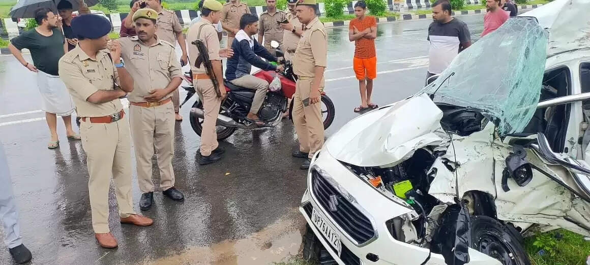 मैनपुरी में सड़क हादसे में पांच की मौत, जन्मदिन की खुशियां मातम में बदलीं