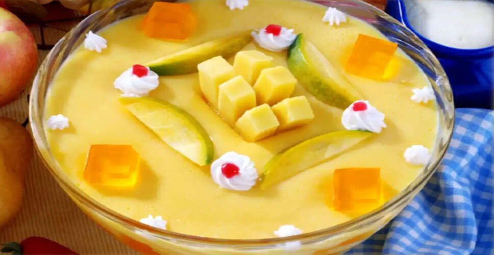 गर्मी में आम की कस्टर्ड बनाने की आसान विधि