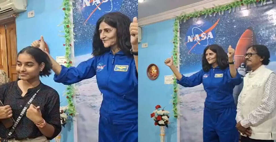 बंगाल के शिल्पकार ने बनाई सुनीता विलियम्स की अद्भुत मोम की प्रतिमा