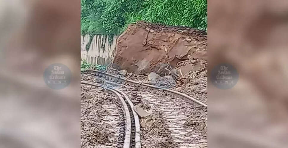लुमडिंग-बदर्पुर रेलवे खंड में भूस्खलन की समस्या और वैकल्पिक मार्ग की उम्मीद