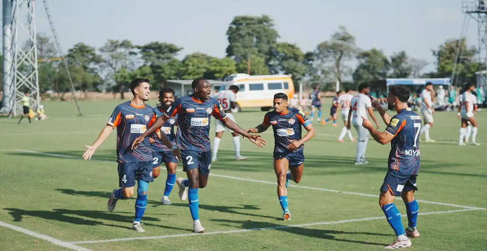 डायमंड हार्बर FC ने नंदहरी FC को रोमांचक मुकाबले में हराया