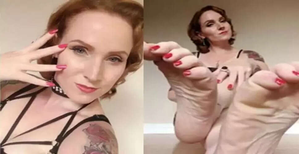 कैसे एक मॉडल अपने पैरों से कमाती है लाखों रुपये हर महीने