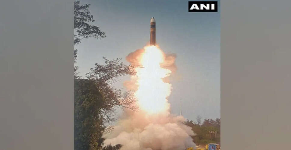 भारत ने अग्नि एमआईआरवी मिसाइल का सफल परीक्षण किया