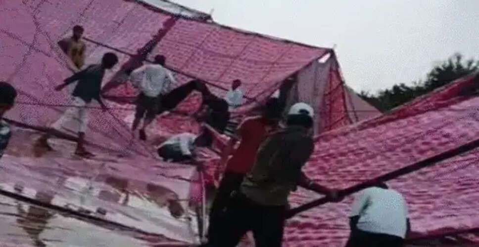 राजस्थान में प्री-मानसून बारिश से मौसम में बदलाव