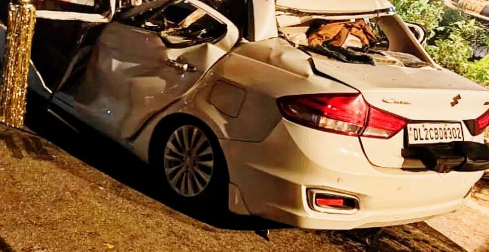 मुजफ्फरनगर में दिल्ली-देहरादून राष्ट्रीय राजमार्ग पर ट्रक से टकराई कार, छह की मौत