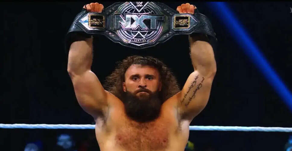 WWE NXT का रोमांच: टोन डी और एथन पेज के बीच मुकाबला