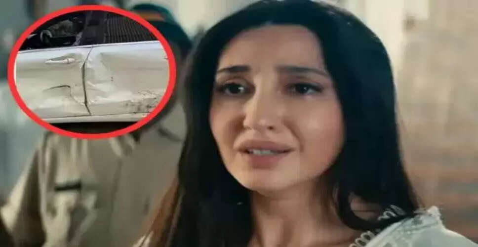 नोरा फतेही का मुंबई में कार एक्सीडेंट, लेकिन चोटें हल्की