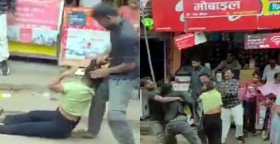 हाथरस में भाई द्वारा बहन और उसके प्रेमी की पिटाई का वीडियो वायरल