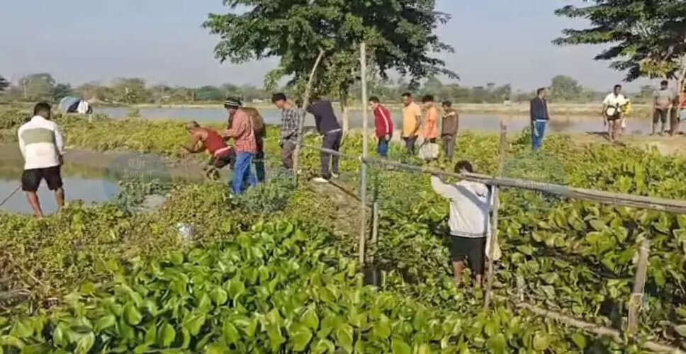 नगांव में अवैध निर्माण के खिलाफ प्रशासन की कार्रवाई