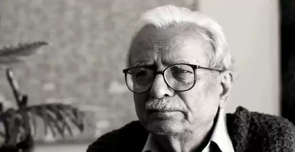 प्रसिद्ध हिंदी लेखक विनोद कुमार शुक्ल का निधन