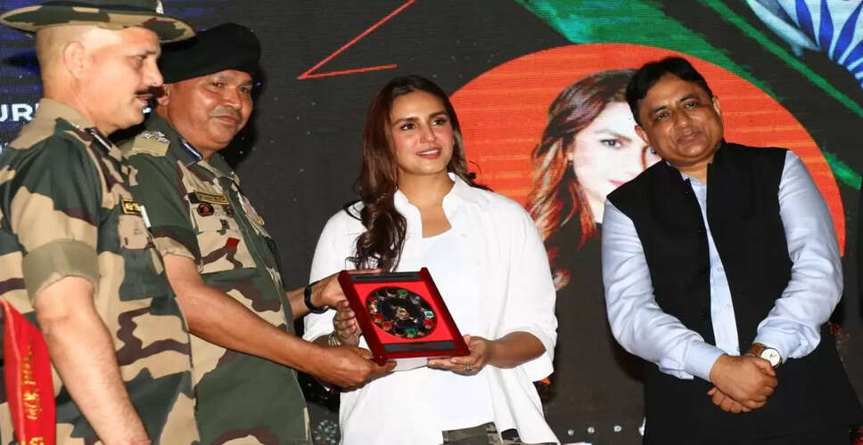 Huma Qureshi's Visit to Jammu: A Step Towards Reviving Tourism and Supporting Armed Forces