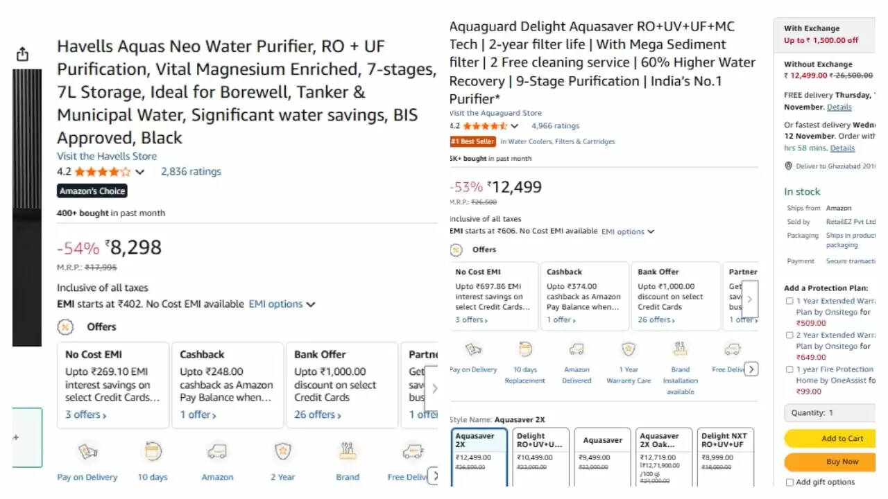 बजट में खरीदें बेहतरीन RO: 50% छूट पर Kent Water Purifier