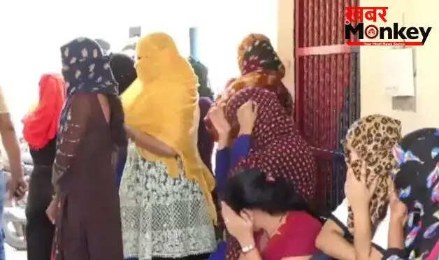 भिवाड़ी में स्पा सेंटरों पर पुलिस की छापेमारी, 27 युवतियां और 6 युवक हिरासत में