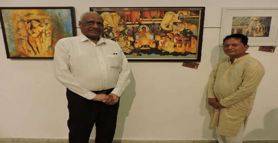 अहमदाबाद में गुफा चित्र प्रदर्शनी का आयोजन