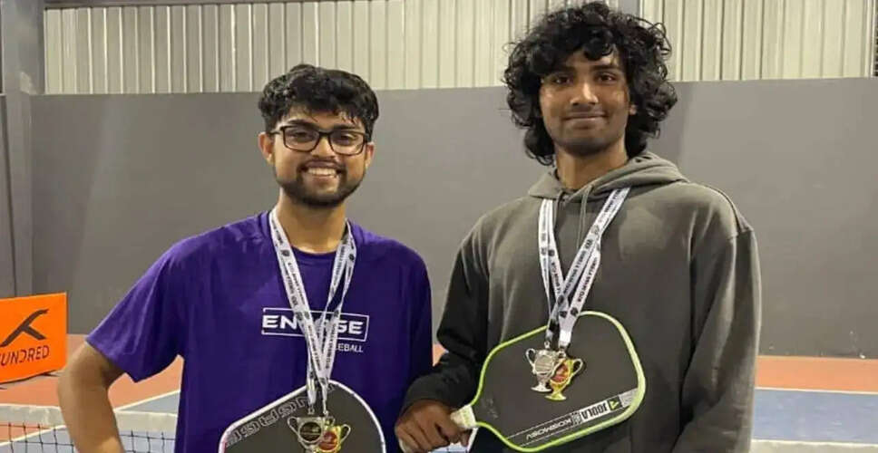 किरण और आदित्य ने जीती ओपन डबल्स चैंपियनशिप