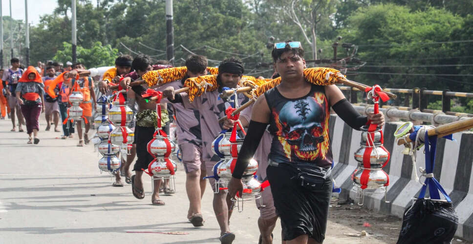 दिल्ली में कांवड़ यात्रा के दौरान जीटी रोड बंद, यातायात पुलिस की एडवाइजरी जारी