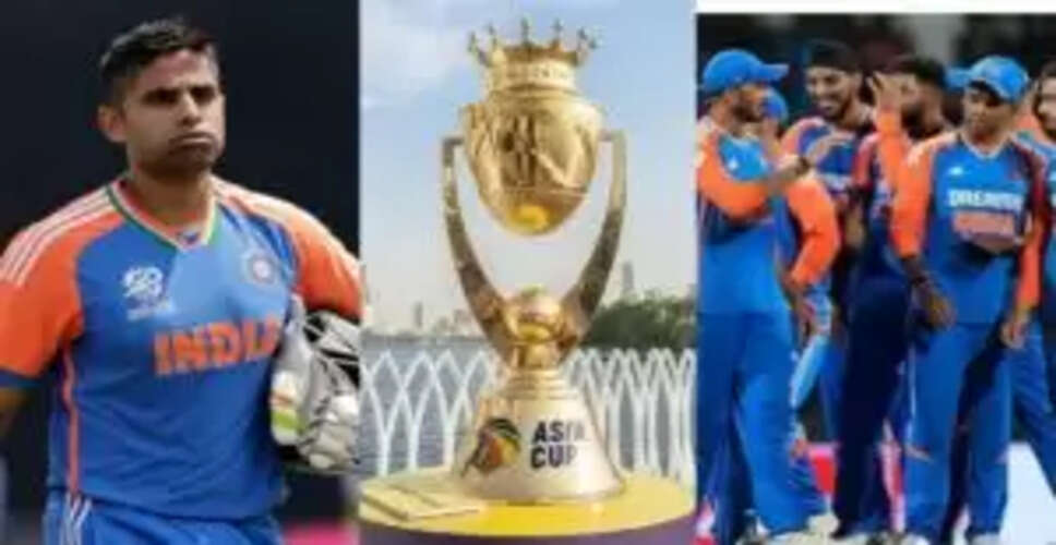 एशिया कप 2025 में सूर्यकुमार यादव की कप्तानी में खेलेंगे ये 15 खिलाड़ी