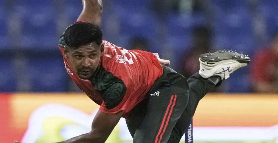 IPL चेयरमैन ने मुस्तफिजुर रहमान के कोलकाता नाइट राइडर्स से बाहर होने को बताया दुर्भाग्यपूर्ण